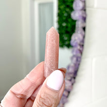Load image into Gallery viewer, PINK AMETHYST DOUBLE TERMINATED POINT