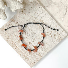 Load image into Gallery viewer, ADJUSTABLE CRYSTAL CHIP BRACELET