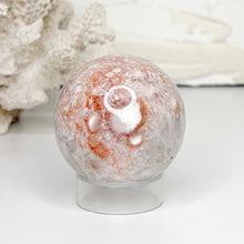 Load image into Gallery viewer, FLOWER AGATE MIDI SPHERE