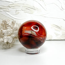 Load image into Gallery viewer, CARNELIAN SPHERE
