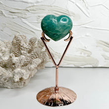 Load image into Gallery viewer, AMAZONITE HEART