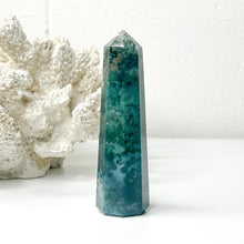 Load image into Gallery viewer, MOSS AGATE POINT