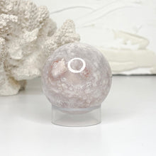 Load image into Gallery viewer, FLOWER AGATE MIDI SPHERE