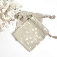 Load image into Gallery viewer, HANDMADE DRAWSTRING CRYSTAL POUCH