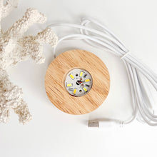 Load image into Gallery viewer, USB LED CRYSTAL LIGHT BASE
