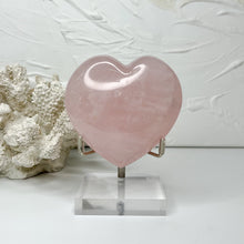 Load image into Gallery viewer, ROSE QUARTZ HEART