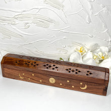 Load image into Gallery viewer, WOODEN INCENSE HOLDER