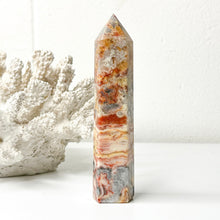 Load image into Gallery viewer, CRAZY LACE AGATE POINT
