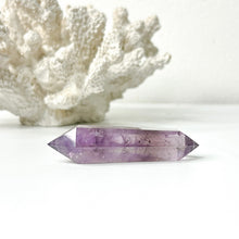 Load image into Gallery viewer, AMETHYST DOUBLE TERMINATED POINT
