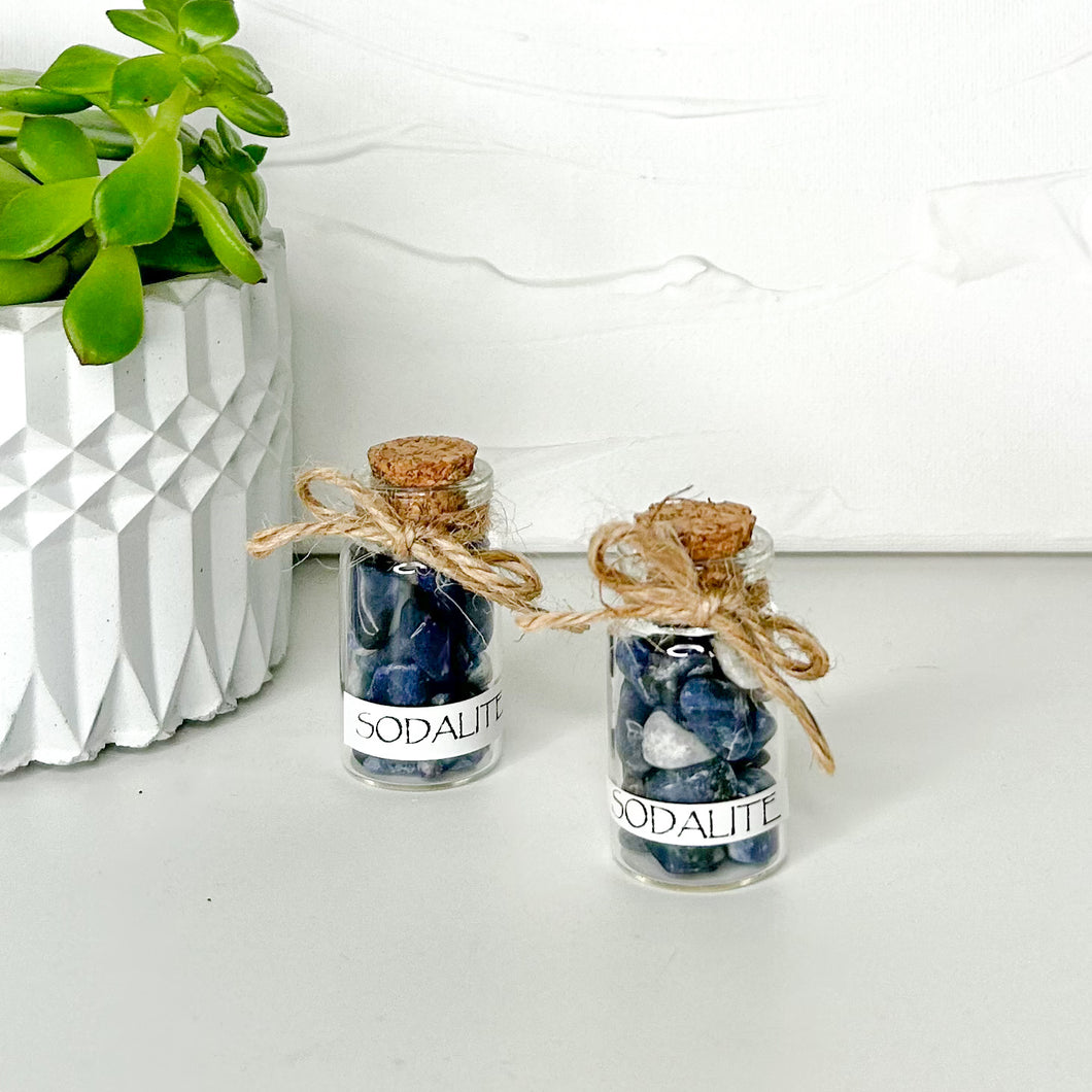 SODALITE MINI WISH JAR