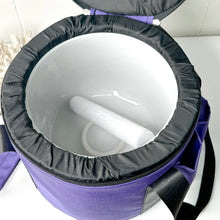 Load image into Gallery viewer, FROSTED QUARTZ SINGING BOWL 8” F (HEART CHAKRA)

