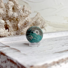 Load image into Gallery viewer, AMAZONITE MINI SPHERE
