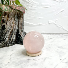 Load image into Gallery viewer, ROSE QUARTZ SPHERE
