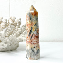 Load image into Gallery viewer, CRAZY LACE AGATE POINT
