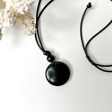 Load image into Gallery viewer, SHUNGITE EMF PROTECTION NECKLACE
