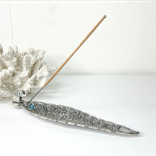 Load image into Gallery viewer, ALUMINIUM LEAF INCENSE HOLDER

