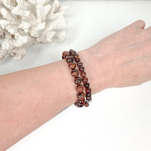 Load image into Gallery viewer, RED TIGERS EYE BRACELET
