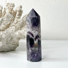 Load image into Gallery viewer, CHEVRON AMETHYST POINT
