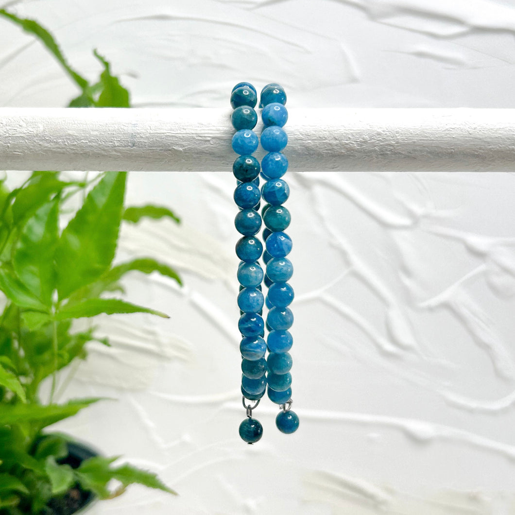 BLUE APATITE BRACELET