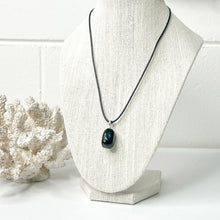 Load image into Gallery viewer, BLACK TOURMALINE TUMBLE PENDANT
