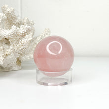 Load image into Gallery viewer, ROSE QUARTZ SPHERE
