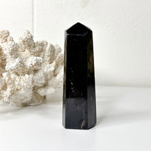 Load image into Gallery viewer, BLACK TOURMALINE POINT
