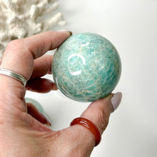 Load image into Gallery viewer, AMAZONITE SPHERE
