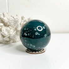 Load image into Gallery viewer, MOSS AGATE SPHERE
