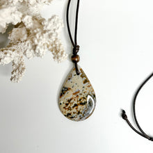 Load image into Gallery viewer, OCEAN JASPER PENDANT NECKLACE
