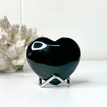 Load image into Gallery viewer, BLACK OBSIDIAN HEART CARVING

