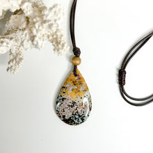 Load image into Gallery viewer, OCEAN JASPER PENDANT NECKLACE
