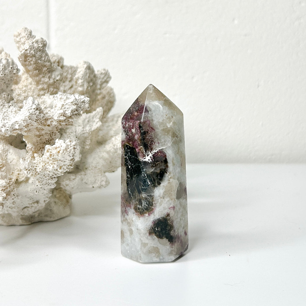 RUBELLITE TOURMALINE POINT