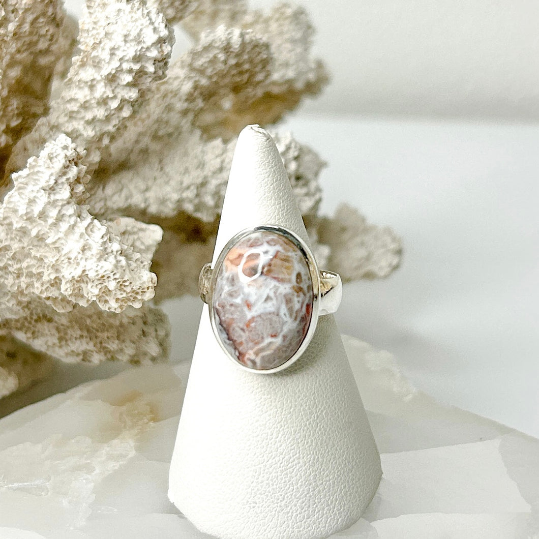 CRAZY LACE AGATE RING