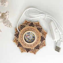 Load image into Gallery viewer, LOTUS WOODEN LED LIGHT BASE
