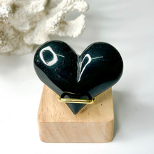 Load image into Gallery viewer, BLACK OBSIDIAN HEART
