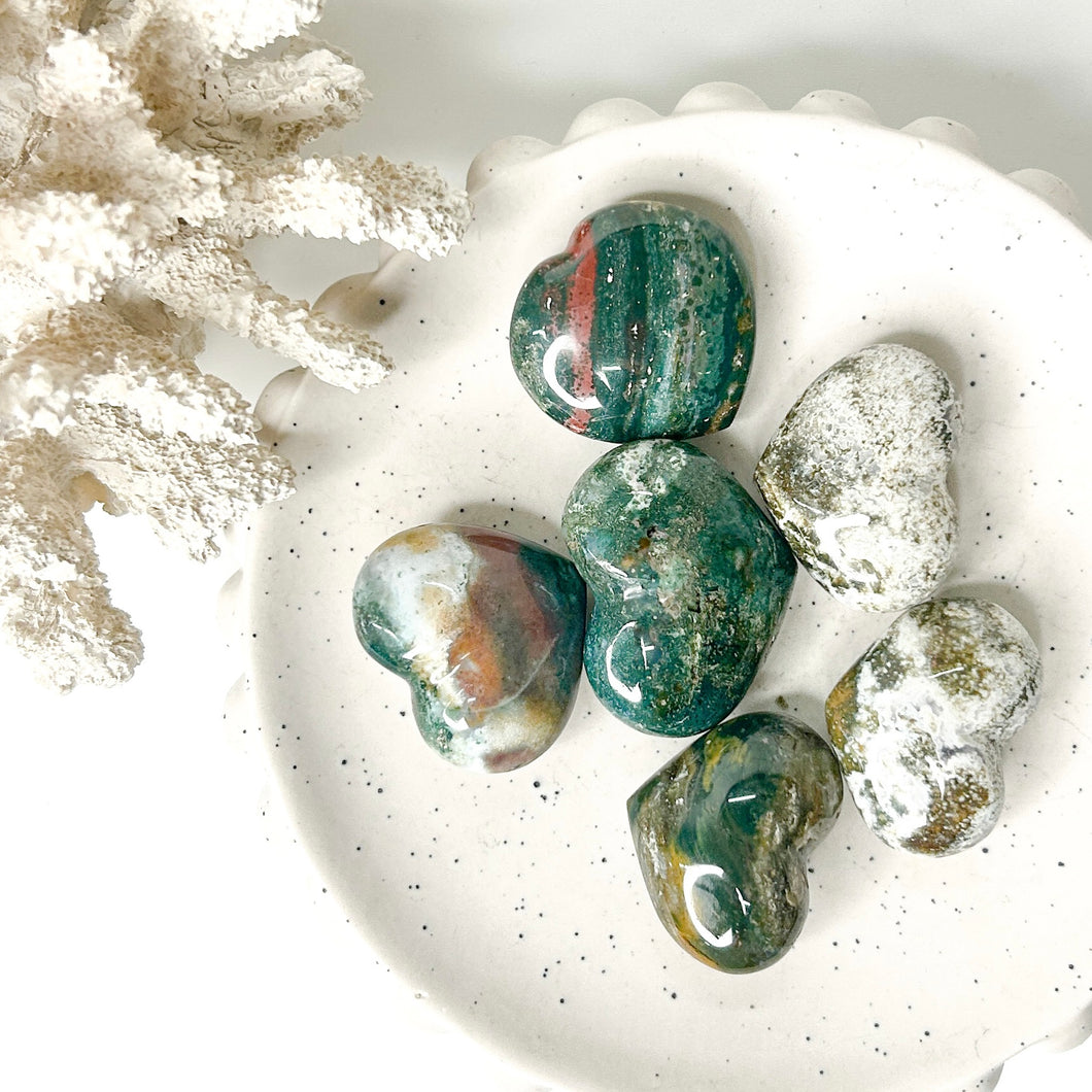 OCEAN JASPER MIDI HEART