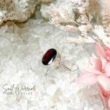 Load image into Gallery viewer, GARNET RING
