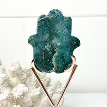 Load image into Gallery viewer, MOSS AGATE HAMSA
