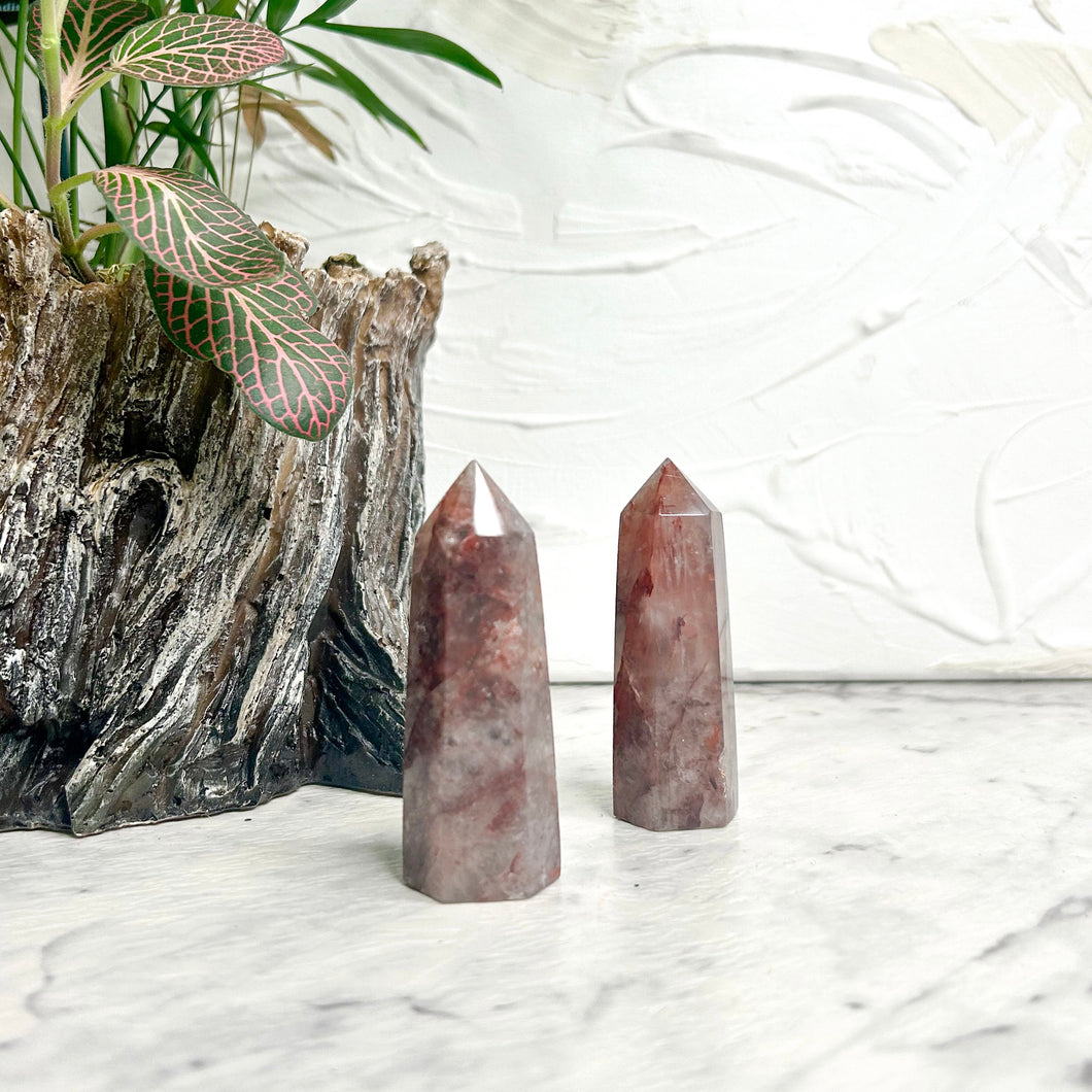 FIRE QUARTZ POINT