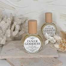 Load image into Gallery viewer, Inner Goddess 25ml perfume spray with jasmine, rose geranium, sandalwood, sweet orange and patchouli
