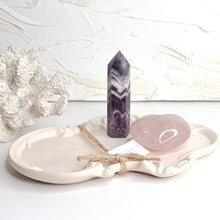 Load image into Gallery viewer, Vintage trinket tray for jewellery, crystals and keepsakes
