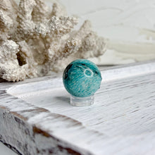 Load image into Gallery viewer, AMAZONITE MINI SPHERE

