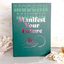 Load image into Gallery viewer, Modern Mystic Manifest Your Future book and affirmation deck spiritual manifestation set
