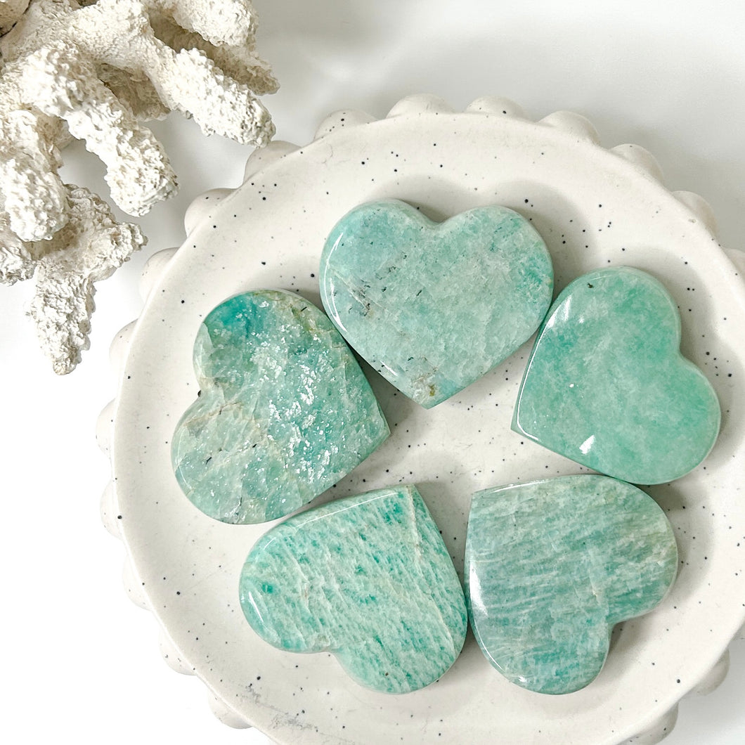 AMAZONITE HEART