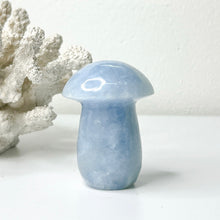 Load image into Gallery viewer, BLUE CALCITE MUSHROOM CARVING
