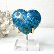 Load image into Gallery viewer, BLUE APATITE HEART
