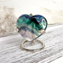 Load image into Gallery viewer, FLUORITE HEART
