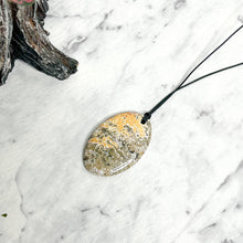 Load image into Gallery viewer, OCEAN JASPER PENDANT NECKLACE
