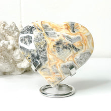 Load image into Gallery viewer, CRAZY LACE AGATE HEART
