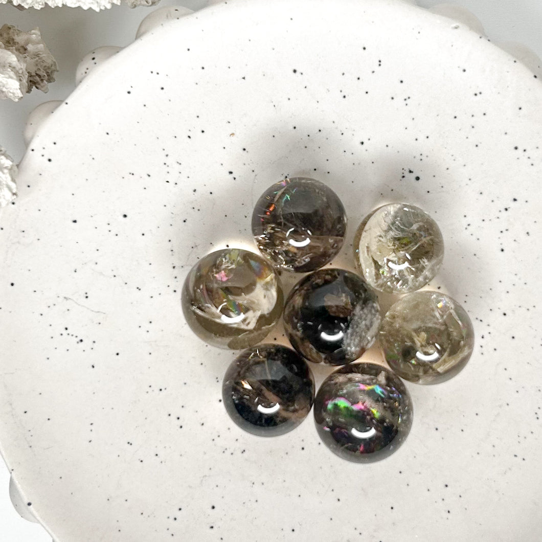 SMOKEY QUARTZ MINI SPHERE